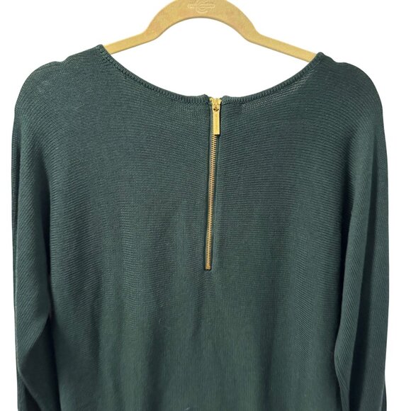 Michael Kors Dark Green Long Sleeve Knit Sweater Sz Small pullover sweater - Picture 12 of 12